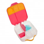 b.box Σετ Φαγητού Πλαστικό Με Χωρίσματα Lunch Box Strawberry Shake BB651