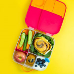 b.box Σετ Φαγητού Πλαστικό Με Χωρίσματα Lunch Box Strawberry Shake BB651