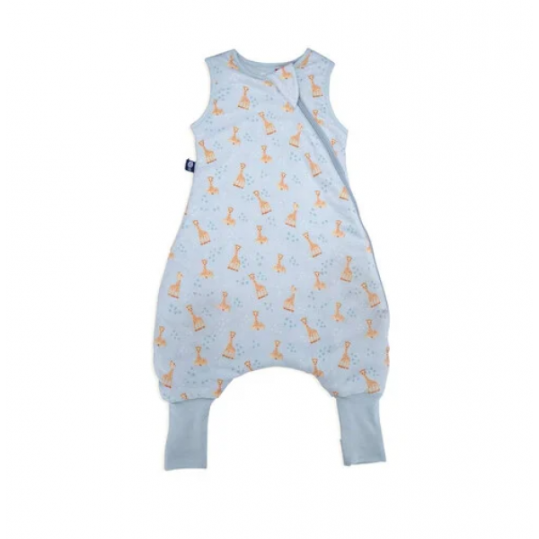 BabyBliss Υπνόσακος Φθινοπωρινός/Ανοιξιάτικος 6-18m με ποδαράκια από οργανικό βαμβάκι 1.0 tog Ciel BLISS-JMP-S004