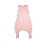 BabyBliss Υπνόσακος Φθινοπωρινός/Ανοιξιάτικος 6-18m με ποδαράκια από οργανικό βαμβάκι 1.0 tog Pink BLISS-JMP-S010 BabyBliss Υπνόσακος Φθινοπωρινός/Ανοιξιάτικος 6-18m με ποδαράκια από οργανικό βαμβάκι 1.0 tog Pink BLISS-JMP-S010