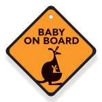 Babywise Cartoon Baby on Board BW007