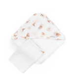 BAMBOOM Πετσέτα  Με Κουκούλα Και Γάντι Butterfly 175P-79