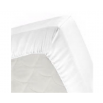 BAMBOOM Κατωσέντονα Λίκνου με λάστιχο 80x40cm White 217-01