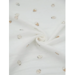 BAMBOOM Σετ Μουσελίνα 70x70cm 3τεμάχια Brasilian Sand-Fishes-Off White 263-242