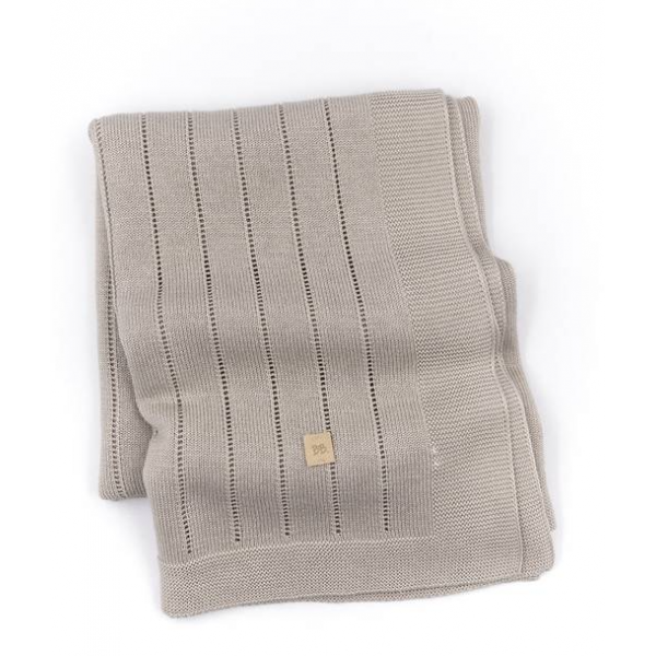 BAMBOOM Βρεφική Κουβέρτα 75x100 Camel 541-33