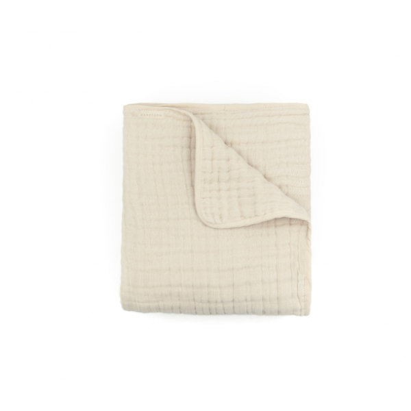 BAMBOOM Βρεφική Κουβέρτα 75x100 Cloud Almond 777M-159