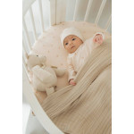 BAMBOOM Βρεφική Κουβέρτα 75x100 Cloud Almond 777M-159