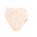 BAMBOOM Σαλιάρα Τριγωνάκι Olives Pink 778-414