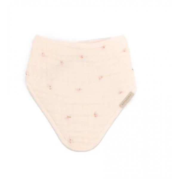 BAMBOOM Σαλιάρα Τριγωνάκι Olives Pink 778-414