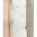 BAMBOOM Σετ Μουσελίνα 70x70cm 3τμχ Swaddle M Tulips 930-204