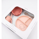 BAMBOOM Σετ Φαγητού Pink CCB002-04