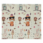 Bebe stars Χαλάκι δραστηριοτήτων διπλής όψης Jungle 200Χ180 100-500