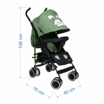 Bebe Stars Καρότσι BUGGY BUNNY OLIVE 171-174