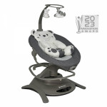 Bebe stars Κούνια Ηλεκτρική Imagine 2 in 1 Grey 255-186