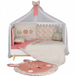 Bebe Stars Παιδικό χαλάκι 102×124cm Bunny 303-311