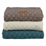 Bebe stars Κουβέρτα κρεβατιού πλεκτή Beige 308-182