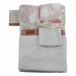 Bebe stars Σετ πετσέτες 2τμχ Swan 3145