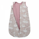 Bebe stars Υπνόσακος αμάνικος 1 tog 0-12M Spring/Autumn Swan 3147-10