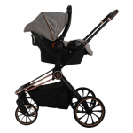 Bebe Stars Πολυκαρότσι Jewel 3 σε1 Marble Beige 350-182