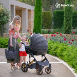 Bebe Stars Πολυκαρότσι Belize 3 σε 1 Black 390T-188 (Δώρο Τσάντα καροτσιού!)