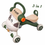 Bebe Stars Περπατούρα X-Ride Junior 3 In 1 Green 4223