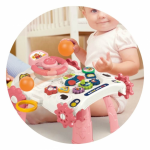 Bebe stars Περπατούρα Δραστηριοτήτων Robbie 3in1 Pink 4243