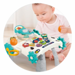 Bebe stars Περπατούρα Δραστηριοτήτων Robbie 3in1 Grey 4244