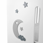 Bebe Stars Κρεβάτι Azure White 450-02