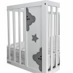 Bebe Stars Κρεβάτι Life White 453-02