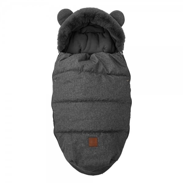 Bebe stars Ποδόσακος Luxury Velour Grey 507-186