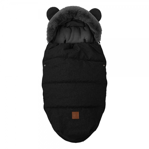 Bebe stars Ποδόσακος Luxury Velour Graphite 507-188
