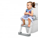 Bebe stars Καθισμα Τουαλέτας Με Χερούλια Και Σκαλοπατάκια Frog Forest Green 56-176