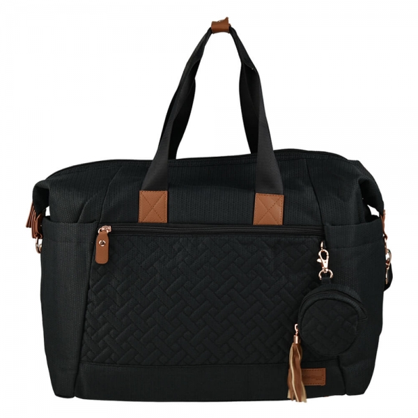 Bebe stars Τσάντα – Αλλαξιέρα Volcano Black 591-186