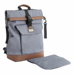 Bebe stars Τσάντα πλάτης – Αλλαξιέρα Grey 595-182