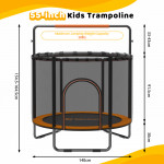 Bebe stars Τραμπολίνο Με Δίχτυ 140cm 644-171 Bebe stars Τραμπολίνο Με Δίχτυ 140cm 644-171