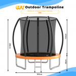 Bebe stars Τραμπολίνο Με Δίστυ 185cm 646-171 Bebe stars Τραμπολίνο Με Δίστυ 185cm 646-171