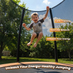 Bebe stars Τραμπολίνο Με Δίστυ 185cm 646-171 Bebe stars Τραμπολίνο Με Δίστυ 185cm 646-171