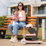 Bebe stars Πατίνι X-Ride 2in1 Pink 671-185