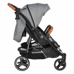 Bebe stars Καρότσι Διδύμων Double Trouble Grey 7901-186