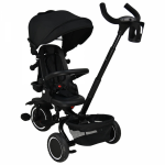 Bebe stars Ποδηλατάκι τρίκυκλο 360° Racer 3in1 Black 820-188