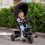 Bebe stars Ποδηλατάκι τρίκυκλο 360° Racer 3in1 Black 820-188