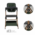 Bebe stars Λίκνο Serenity 2 in 1 Forest Green 846-176