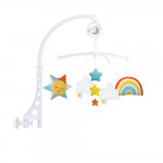 Bebe Stars Μουσικό Κρεβατιού Rainbow 854-100