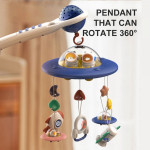 Bebe stars Μουσικό Κρεβατιού Με Προβολέα Spaceship 860-120 Bebe stars Μουσικό Κρεβατιού Με Προβολέα Spaceship 860-120