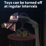 Bebe stars Μουσικό Κρεβατιού Με Προβολέα Spaceship 860-120 Bebe stars Μουσικό Κρεβατιού Με Προβολέα Spaceship 860-120