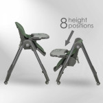 Bebe stars Καρέκλα Φαγητού Milk Mint 866-174
