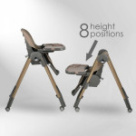 Bebe stars Καρέκλα Φαγητού Milk Beige 866-182