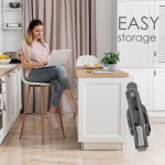 Bebe stars Καρέκλα Φαγητού MILK 2 IN 1 GREY 866-186