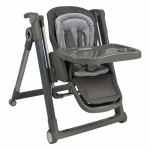 Bebe stars Καρέκλα Φαγητού-Κούνια Yum-Yum 2σε1 Grey 870-186