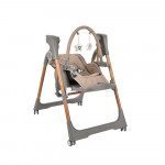 Bebe stars Καρέκλα Φαγητού-Κούνια Serenna 2in1 Mocha 871-182 Bebe stars Καρέκλα Φαγητού-Κούνια Serenna 2in1 Mocha 871-182